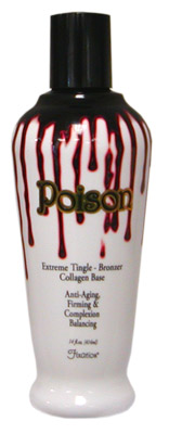 Poison tanning lotion