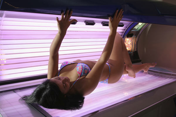 tanning bed