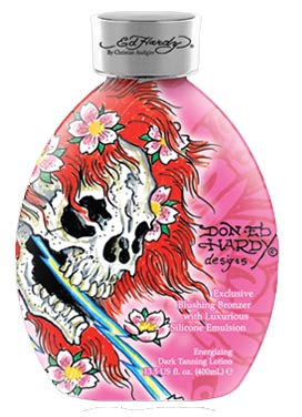 Ed Hardy Ghost Skull Blushing Bronzer Tanning Lotion - 13.5 oz.