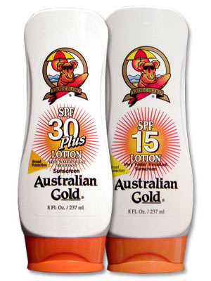California Tan SPF 15 and 30 lotions