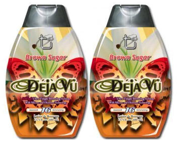Brown Sugar DEJA VU Hot Tingle Tanning Lotion