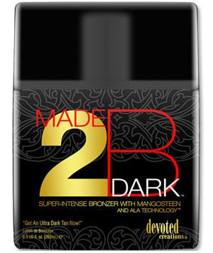 Devoted Creations MADE 2B DARK Super-Intense Bronzer Tanning Lotion 8.5 oz.