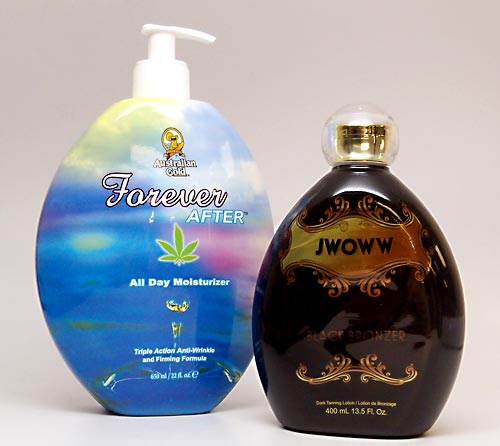 Forevever After Moisturizer and JWOWW Tanning Lotion