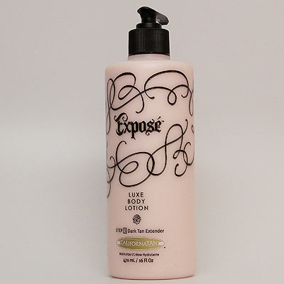 California Tan expose luxe step 3 tan extender body lotion
