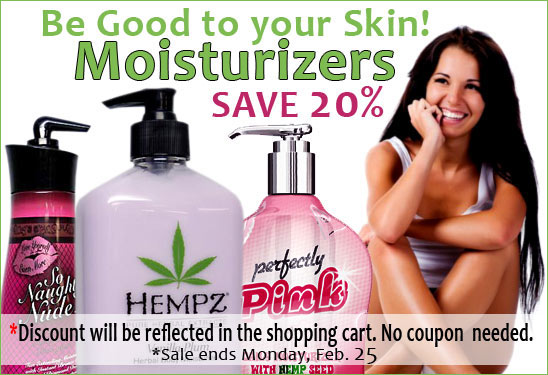 20% Off Moisturizers at TanForLess