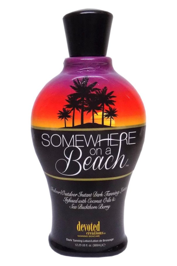 Devoted Creation SOMEWHERE ON A BEACH Instant Dark Lotion - 12.25 oz.