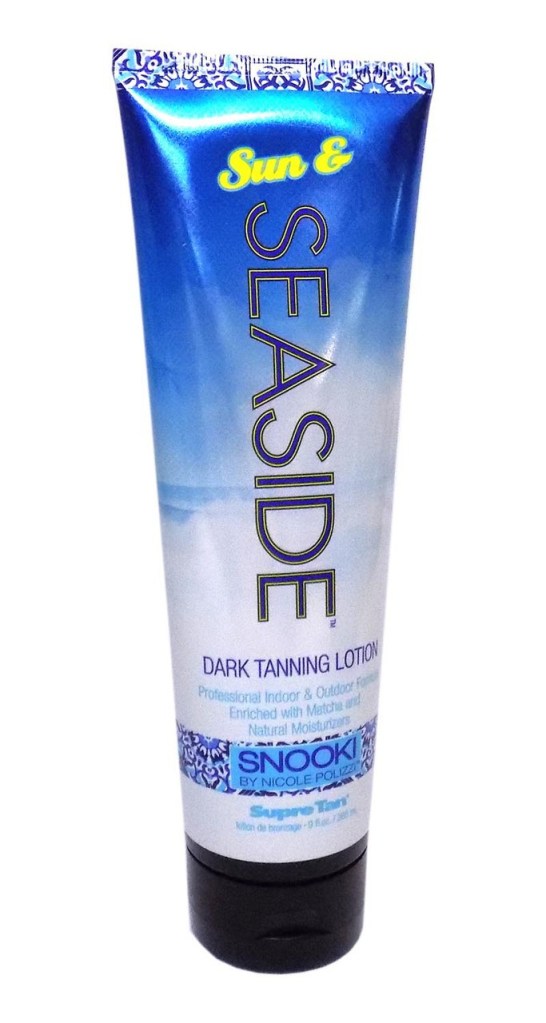 NEW 2017 Supre SNOOKI SUN & SEASIDE Dark Tanning Lotion - 9 oz.