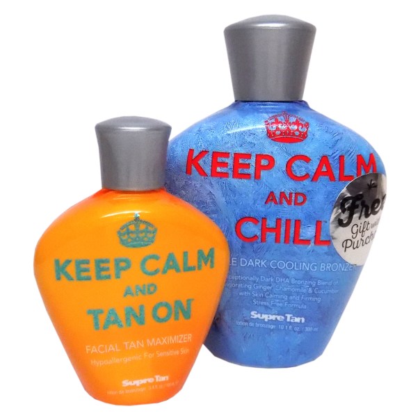 Supre KEEP CALM & CHILL Double Dark Cooling Bronzer - 10.0 oz.