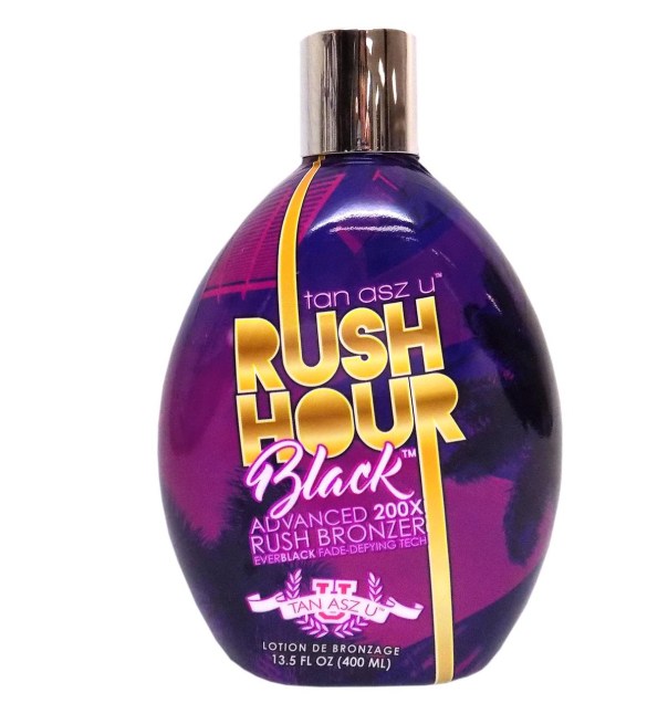 Tan Asz U RUSH HOUR BLACK Advanced 200X Rush Bronzer - 13.5 oz.
